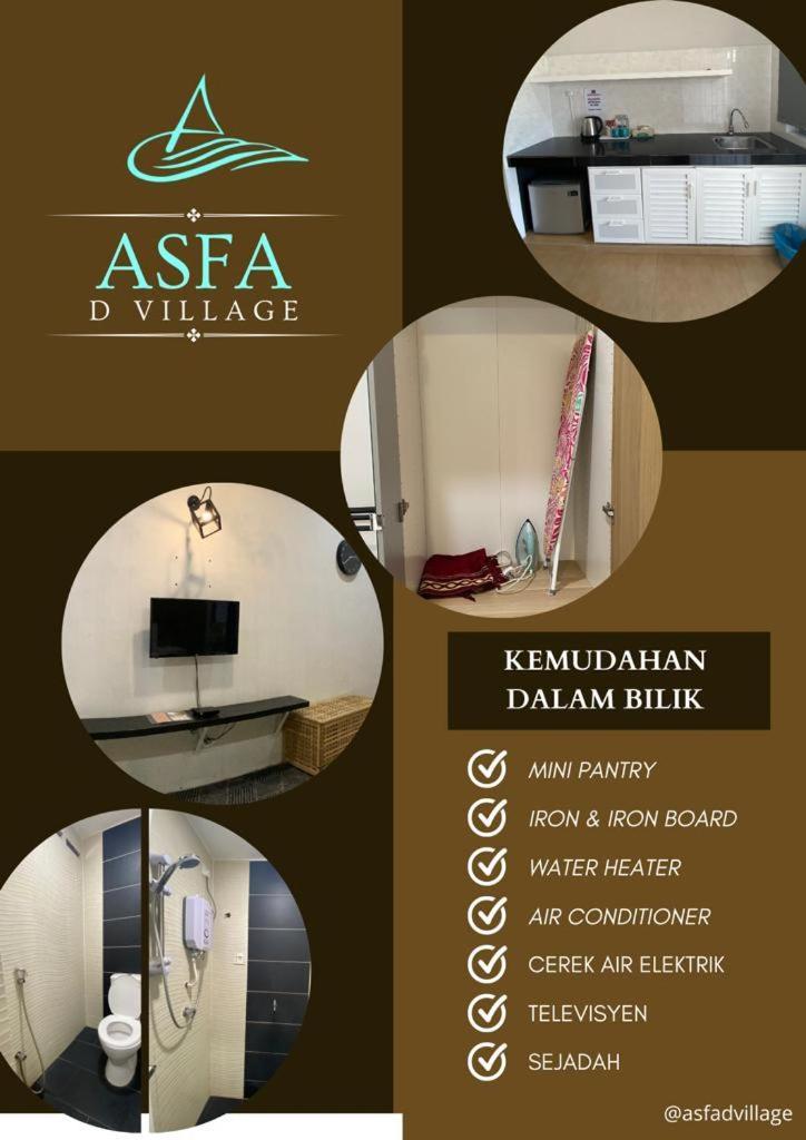 Asfa D Village - Resort - Homestay - Family Room Kemasik Exterior foto